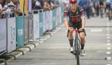 KUALA LUMPUR, MALAYSIA - 2024/10/03: Arvid de Kleijn from Tudor Pro Cycling Team seen during the warm up session for Stage 5 of the Le Tour De Langkawi. Le Tour De Langkawi 2024 is a road cycling stage rage which is part of 2024 UCI ProSeries. This is the 28th edition of tour de Langkawi and it will held from 29th September until 6th October. (Photo by Faris Hadziq/SOPA Images/LightRocket via Getty Images)
