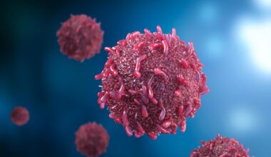 Red Cancer Cells Concept Crop
