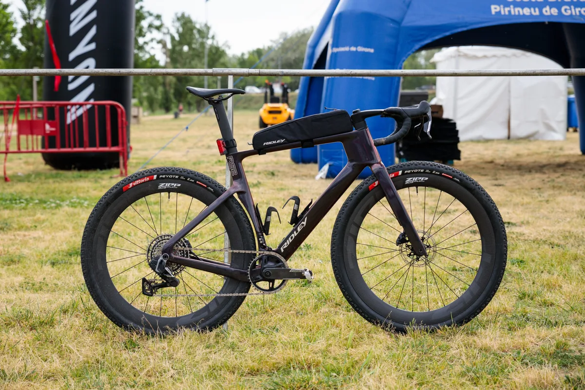 Unreleased Ridley RS2 aero gravel bike at the 2026 Traka