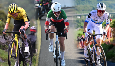 Collage image of Marion Bunel, Elisa Longo Borghini and Demi Vollering