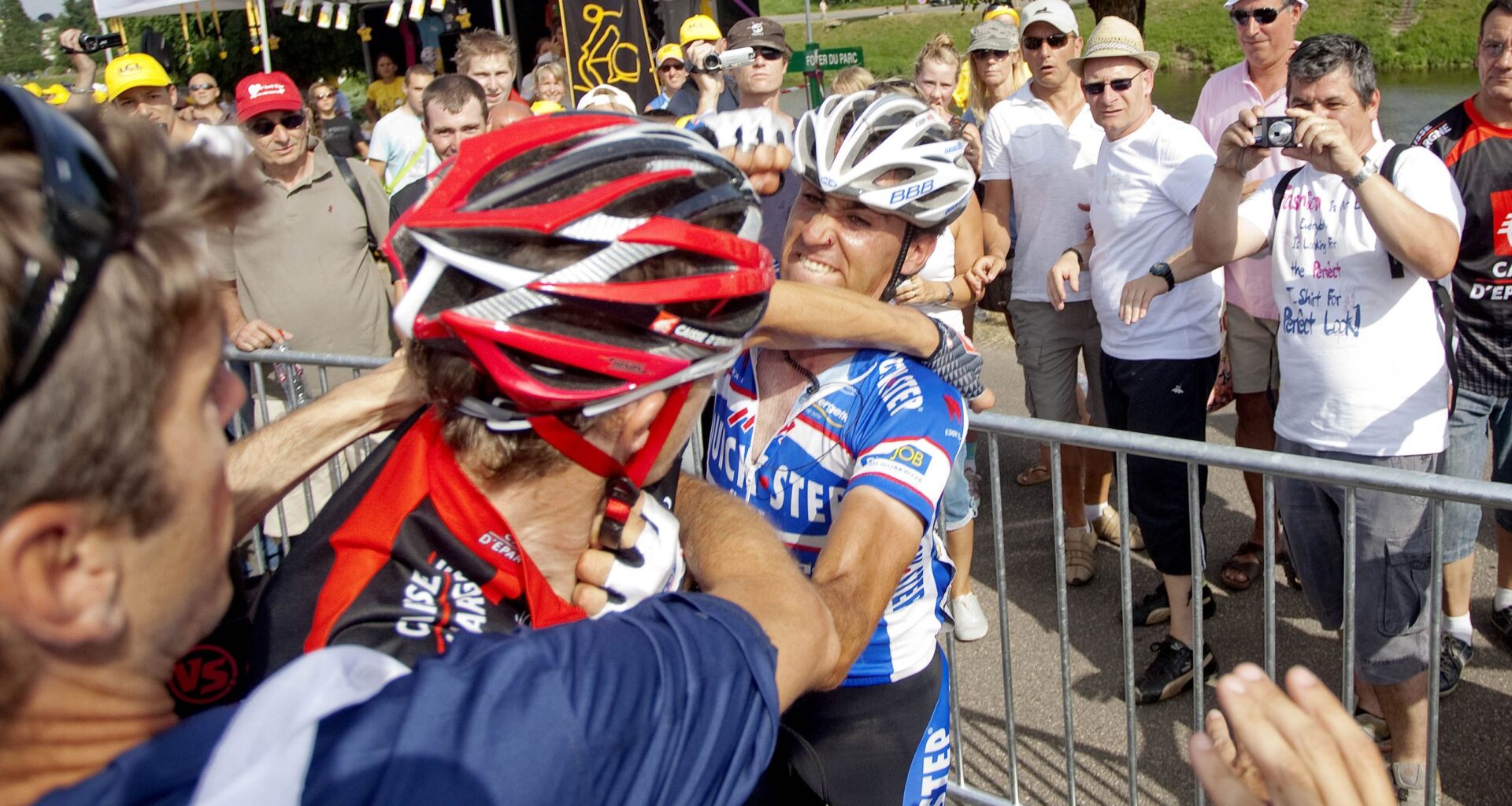 'I reacted in the heat of the moment' – seven times we have seen headbutts and punch-ups have in the pro peloton