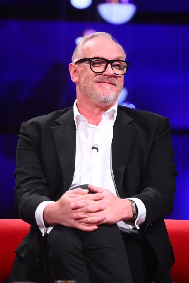 EDITORIAL USE ONLY Greg Davies during filming for the Graham Norton Show, at BBC Studioworks 6 Television Centre, Wood Lane, London, to be aired on BBC One on Friday evening. Picture date: Thursday October 3, 2024. Picture credit: Matt Crossick/PA Wire