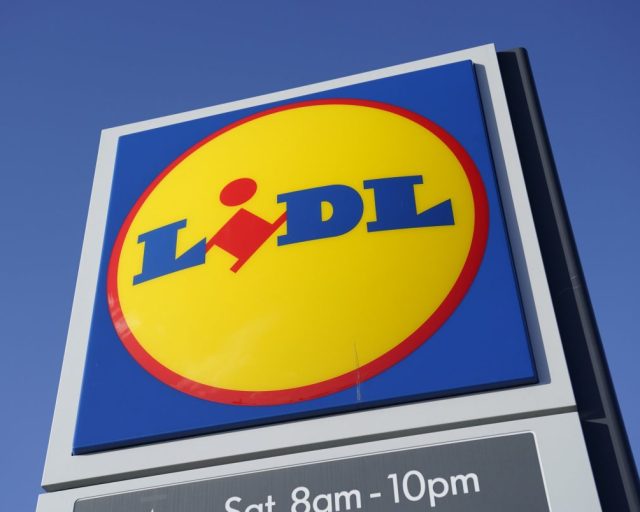 File photo dated 09/01/23 of a view of a sign for a Lidl supermarket in Chichester, West Sussex. Lidl has hailed 