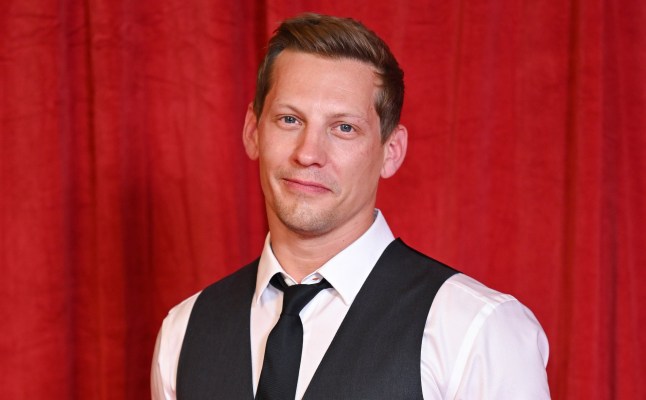 James Sutton attending the 2022 British Soap Awards at Hackney Empire on June 11, 2022 in London, England.