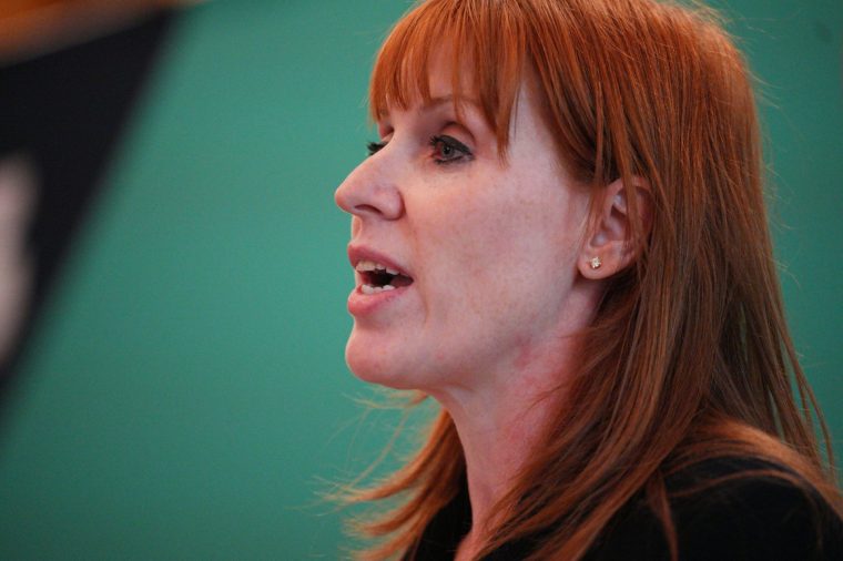 LONDON, ENGLAND - APRIL 21: Labour MP Angela Rayner attends the National Growth Debate at the Institute of Directors on April 21, 2026 in London, England. Chancellor Rachel Reeves and other senior political figures are participating in The National Growth Debate, hosted by the Good Growth Foundation, on how to stimulate economic growth in the UK. (Photo by Carl Court/Getty Images)