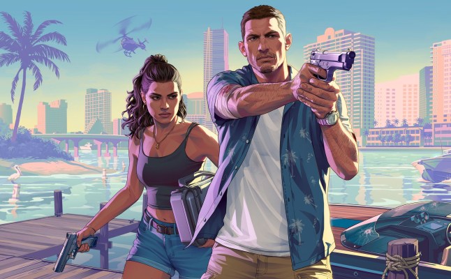 GTA 6 artwork of the two main characters