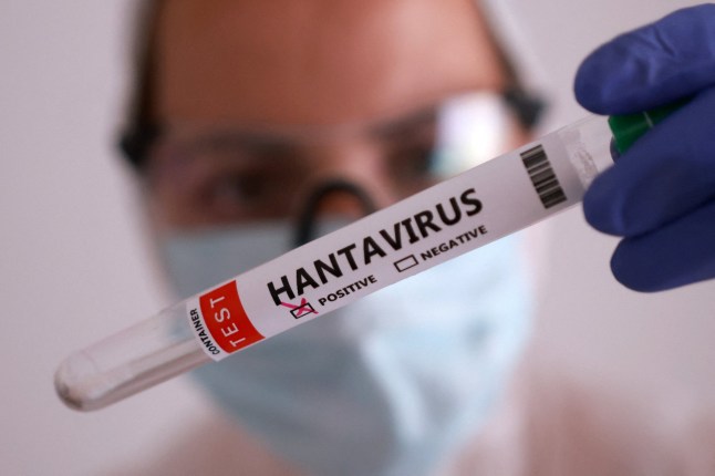A test tube labelled 