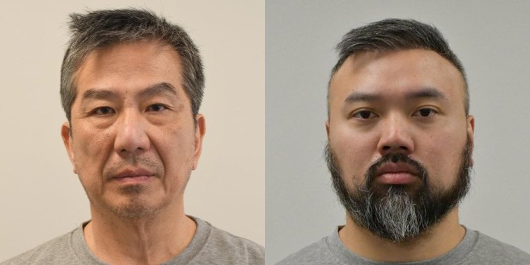 Undated handout composite photo issued by the Crown Prosecution Service (CPS) of Chung Biu Yuen (left), 65, a former Hong Kong police officer currently working at the Hong Kong Economic and Trade Office in London, and Chi Leung Wai, 40, a former UK Border Force officer and special constable with the City of London Police. Both individuals were convicted under the National Security Act 2023 following a trial at the Old Bailey. Issue date: Thursday May 7, 2026. PA Photo. Photo credit should read: CPS/PA Wire NOTE TO EDITORS: This handout photo may only be used in for editorial reporting purposes for the contemporaneous illustration of events, things or the people in the image or facts mentioned in the caption. Reuse of the picture may require further permission from the copyright holder.