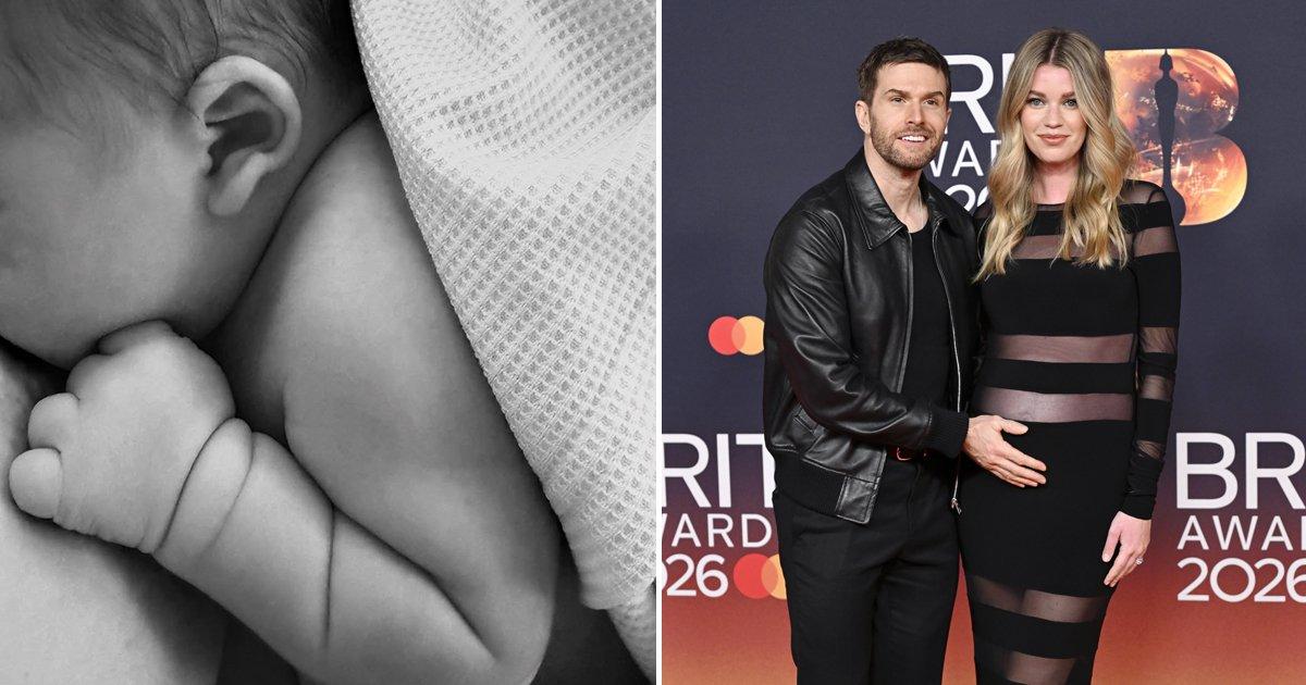 Joel Dommett and wife Hannah announce 'super late' birth of son with unique name