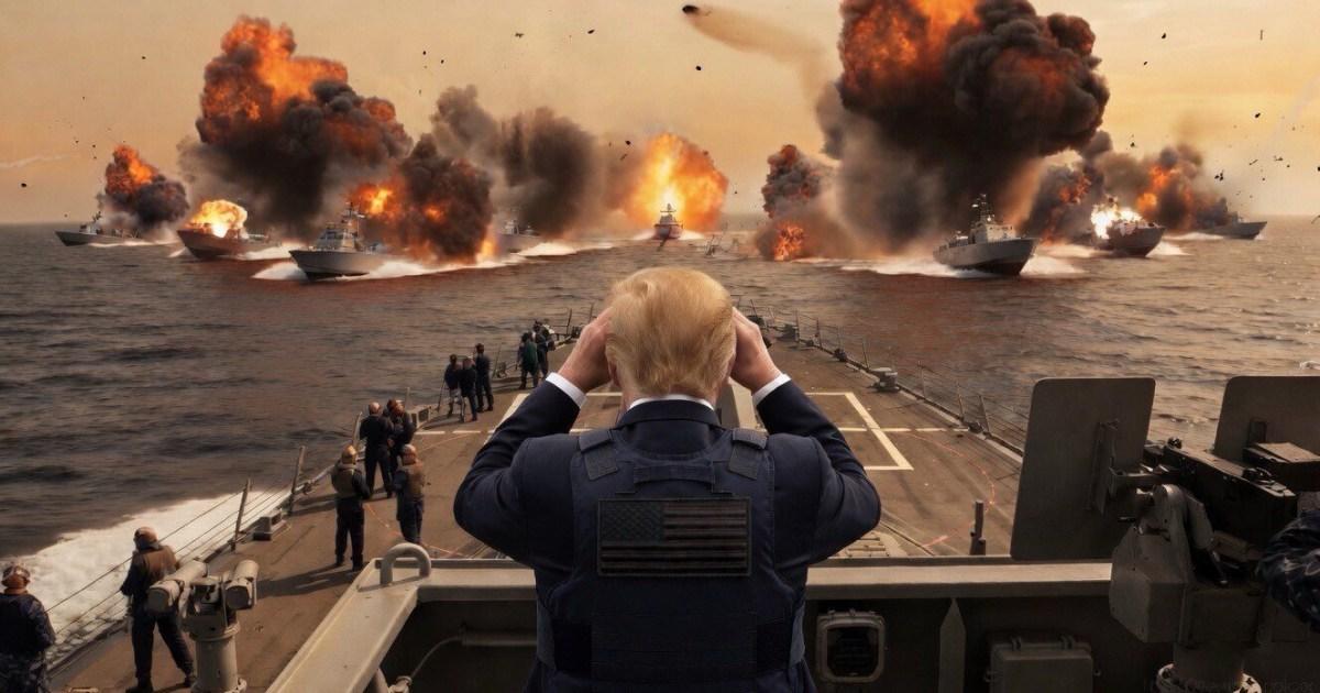 Trump fires off barrage of Iran and UFC fighting AI-slop on Truth Social | News US