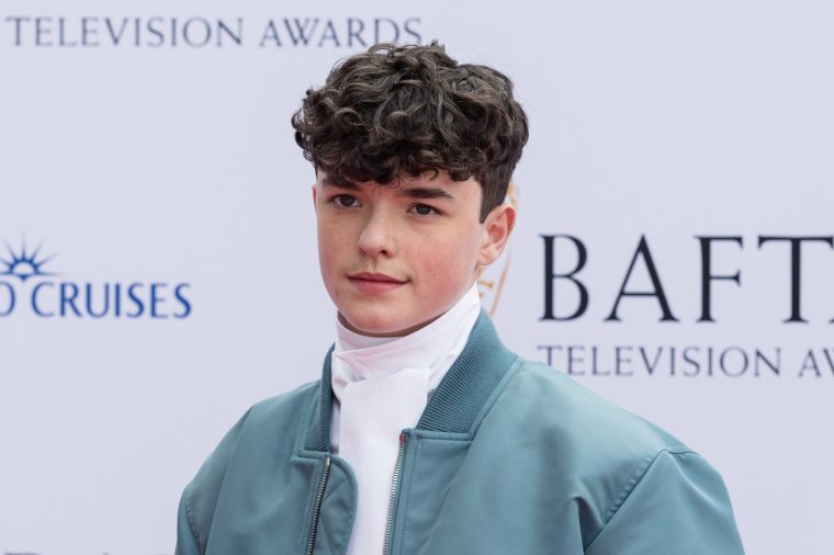 LONDON, UNITED KINGDOM - MAY 10, 2026: Owen Cooper attends the BAFTA Television Awards with P&O Cruises at the Royal Festival Hall in London, United Kingdom on May 10, 2026. (Photo credit should read Wiktor Szymanowicz/Future Publishing via Getty Images)