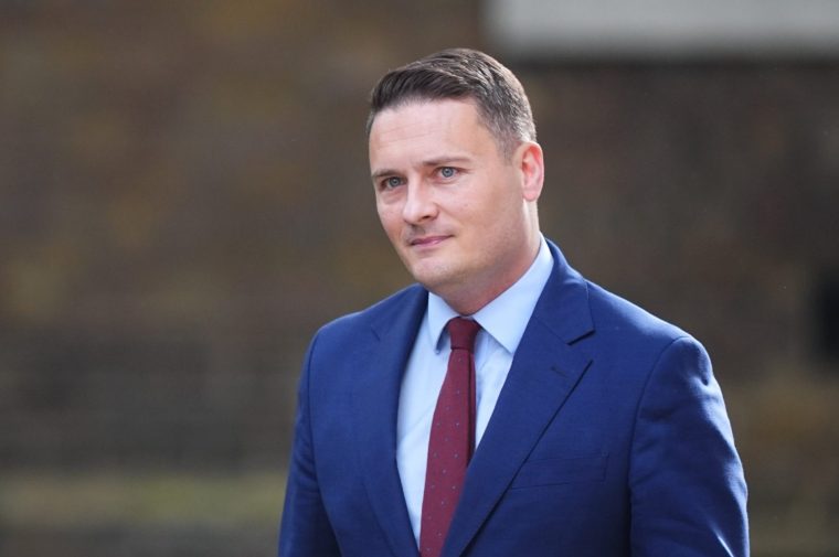 Health Secretary Wes Streeting arriving at number 10 Downing Street, London, for his meeting with Prime Minister Sir Keir Starmer. Picture date: Wednesday May 13, 2026. PA Photo. Photo credit should read: James Manning/PA Wire