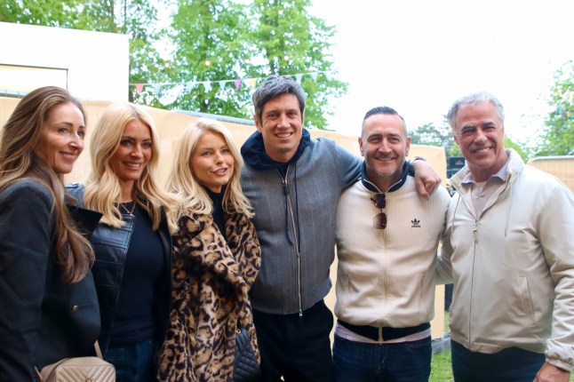 Tess Daly and Vernon Kay Pub in the park Pub in the Park welcomed Vernon Kay and Tess Daly and 4 of their friends on Friday night