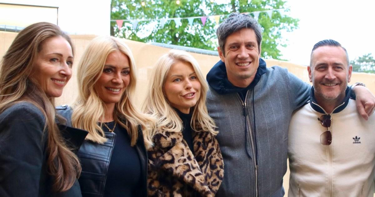 Tess Daly and Vernon Kay fight off claims she's 'not happy' after shock split