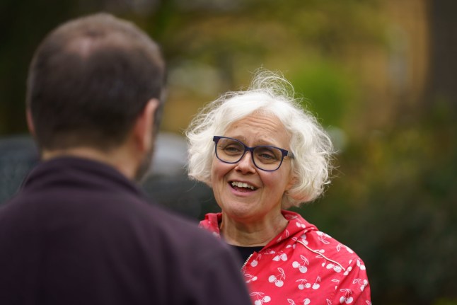 Jenny speaks to someone, creating false memories in her mind. Jenny Parry has a rare condition called hyperfamiliarity for faces (HFF). When Jenny Parry walks down the street, she passes a sea of strangers. Except, to her, they seem all too familiar. She has a rare neurological condition which means that everyone she sees resembles a friend she has known for years, with accompanying cloudy memories of parties or workplace laughs. Photo released 19/05/2026