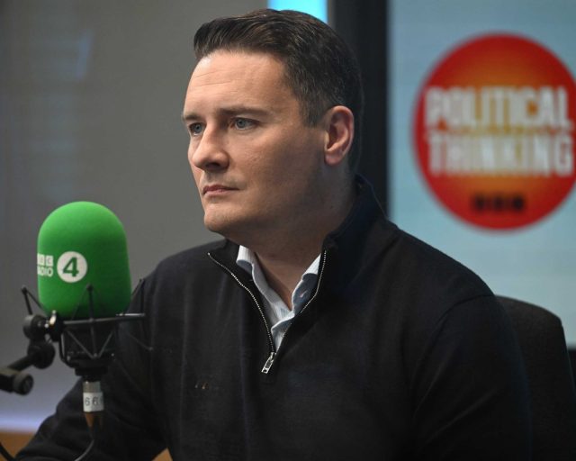 For use in UK, Ireland or Benelux countries only BBC handout photo of former health secretary Wes Streeting being interviewed by Nick Robinson on the BBC1 current affairs programme, on Political Thinking. Picture date: Wednesday May 20, 2026. PA Photo. Photo credit should read: Jeff Overs/BBC/PA Wire NOTE TO EDITORS: Not for use more than 21 days after issue. You may use this picture without charge only for the purpose of publicising or reporting on current BBC programming, personnel or other BBC output or activity within 21 days of issue. Any use after that time MUST be cleared through BBC Picture Publicity. Please credit the image to the BBC and any named photographer or independent programme maker, as described in the caption.