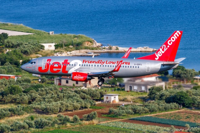 Split, Croatia - May 27, 2023: Jet2 Boeing 737-300 airplane at Split Airport (SPU) in Croatia.; Shutterstock ID 2316052731; purchase_order: -; job: -; client: -; other: