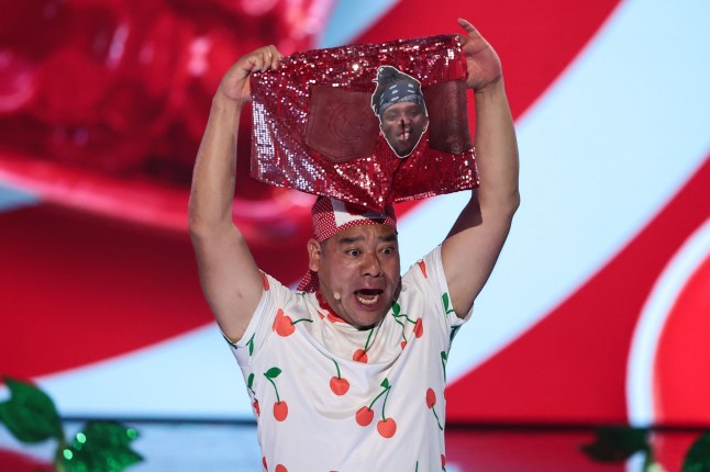 Mr Cherry in Britain's Got Talent dress rehearsals