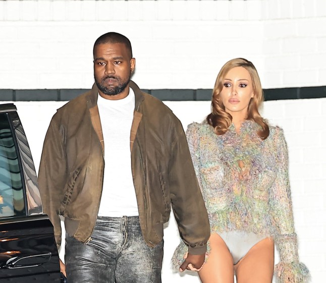 BGUK_3593753 - *PREMIUM-EXCLUSIVE* Los Angeles, CA MUST CALL FOR PRICING BEFORE USAGE - Kanye West and wife Bianca Censori were spotted leaving a late-night dinner following a photoshoot at Chateau Marmont in Los Angeles, California. The couple stepped out around 2 a.m., with Bianca drawing attention in a strikingly daring look during the glamorous Hollywood outing. Pictured: Kanye West, Bianca Cesori BACKGRID UK 24 MAY 2026 BYLINE MUST READ: The Hollywood JR / BACKGRID UK: +44 208 344 2007 / uksales@backgrid.com USA: +1 310 798 9111 / usasales@backgrid.com *Pictures Containing Children Please Pixelate Face Prior To Publication*