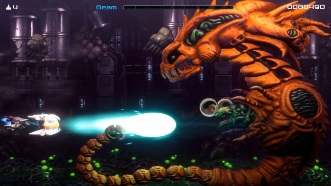 R-Type Dimensions 3 screenshot of Dobkeratops boss