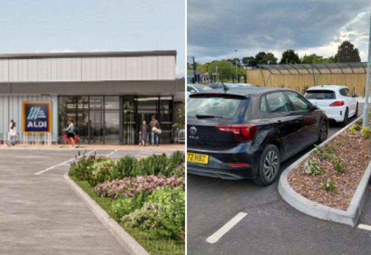 Highways bosses criticise car park for proposed Aldi in Herne Bay next to oversubscribed David Lloyd gym