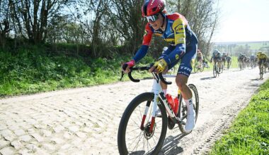 DENAIN, FRANCE - MARCH 19: Albert Withen Philipsen of Denmark and Team Lidl - Trek competes during the 67th Grand Prix de Denain - Porte du Hainaut 2026 a 200.4km one day race from Denain to Denain on March 19, 2026 in Denain, France. (Photo by Luc Claessen/Getty Images)