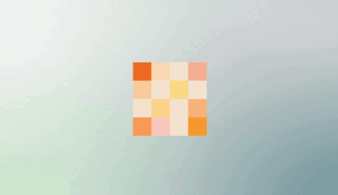 A gif showing various colored rectangles surrounding a yellow square in the middle, with arrows connecting the various shapes.