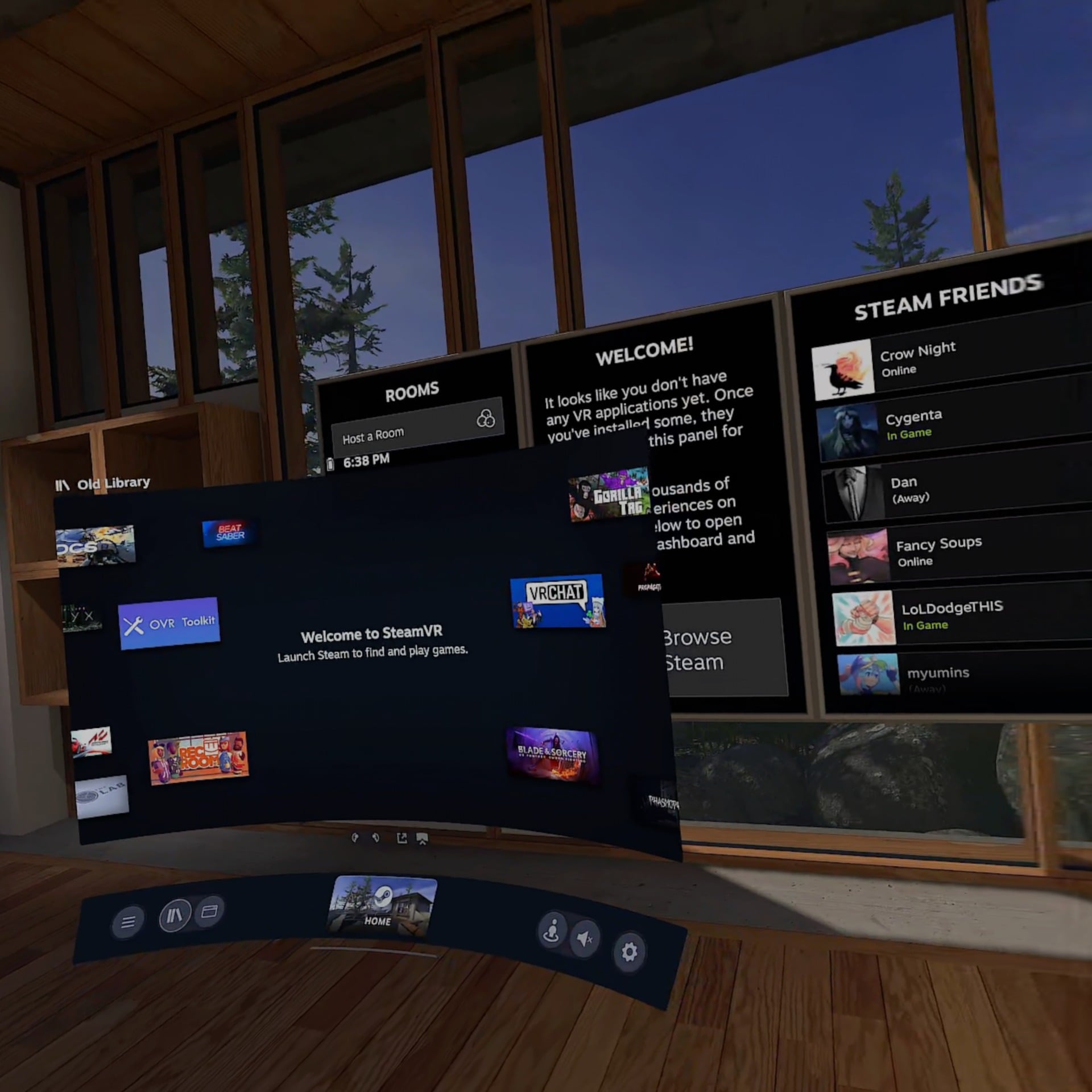 Samsung Galaxy Xr Screenshot Steam Vr