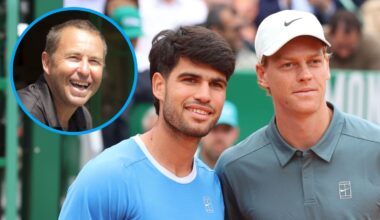 Carlos Alcaraz and Jannik Sinner told where they stand in list of tennis greats