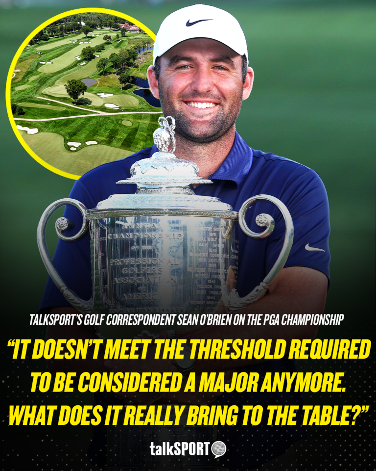 Sean O'Brien explains why the PGA Championship should no longer be a major