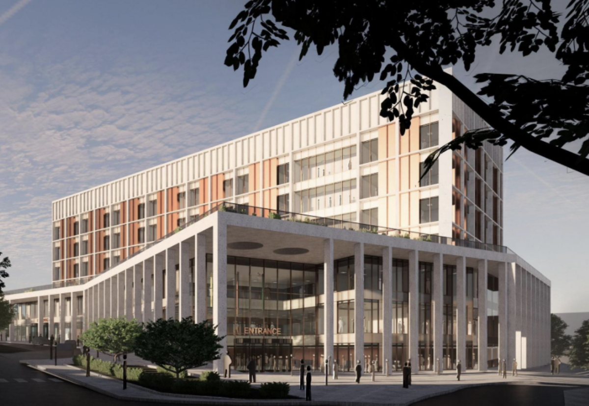 Milton Keynes University Hospital will be delivered by Morgan Sindall