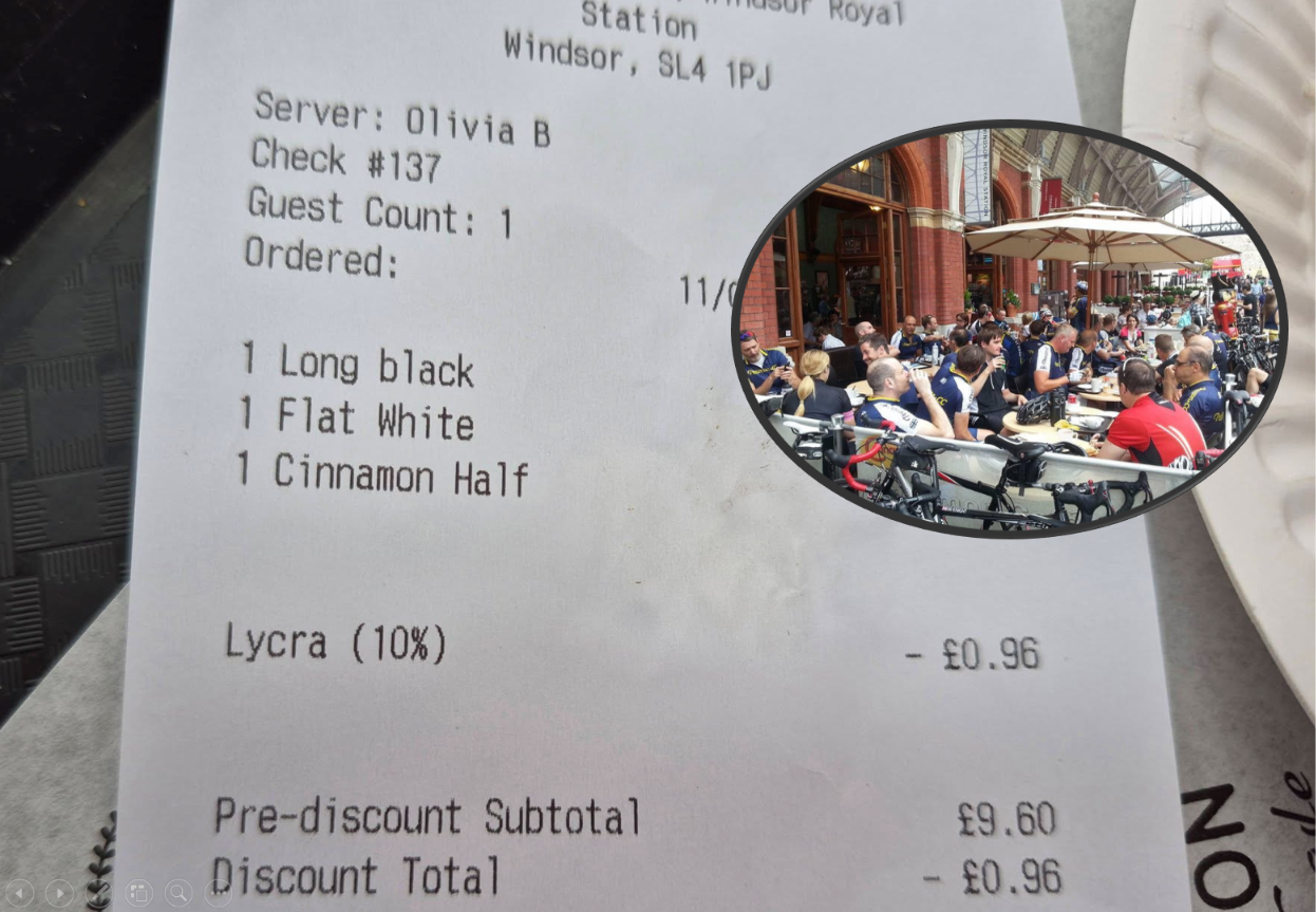 "Crying little babies": Backlash after Telegraph claims café’s 'Lycra discount' has left Windsor "overrun" with cyclists - Cycling News | Bike Reviews