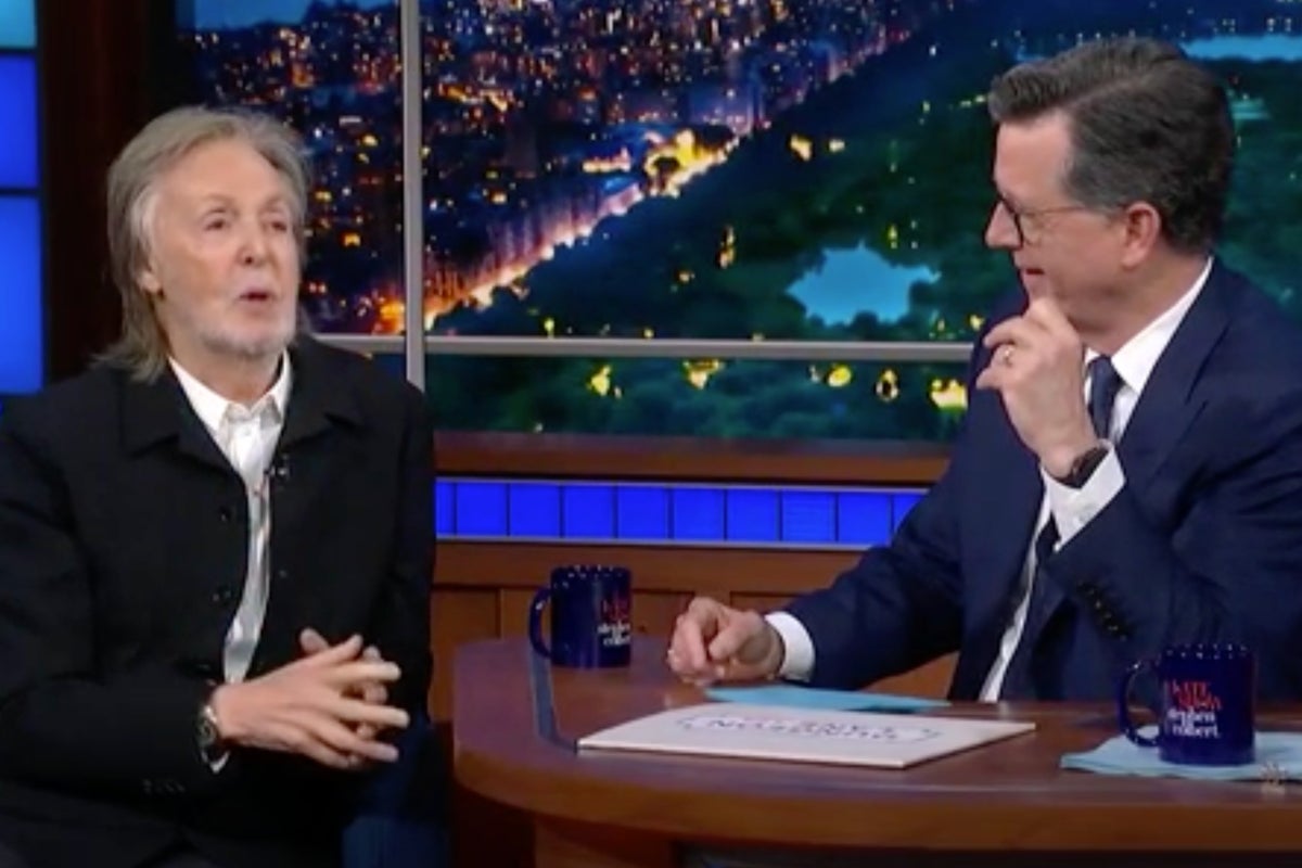 Stephen Colbert updates: Late Show’s final CBS broadcast ends 33-year franchise with celebrity guests including Paul McCartney