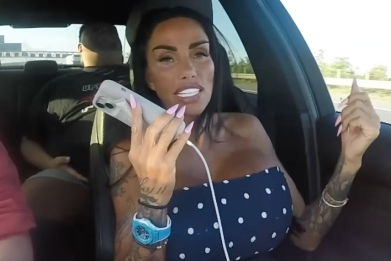 Katie Price shared a new vlog