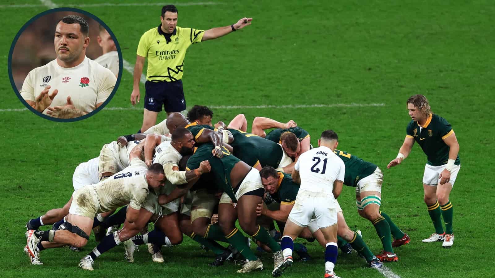 Ben O'Keeffe stands by Springboks' penalty call that ended England's World Cup