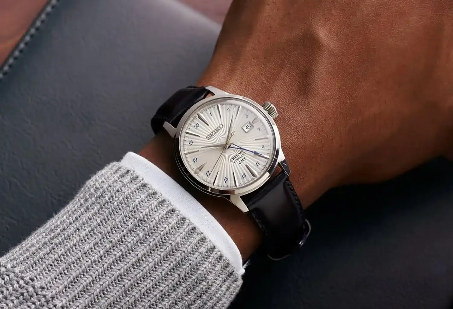 Seiko's New 'Silver Bullet' GMT Is An Affordable Watch With Grand Seiko Looks