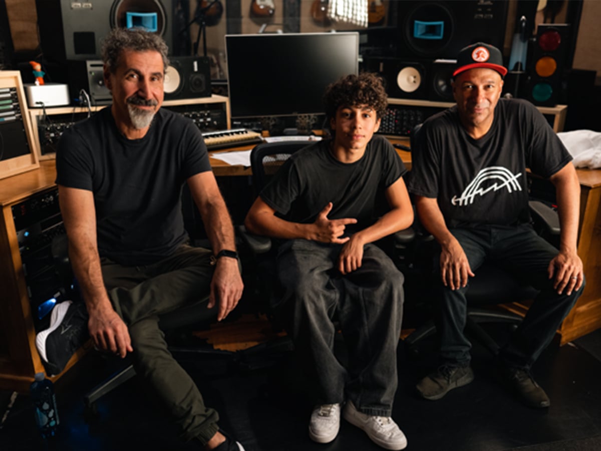 Tom Morello releases anti-fascist track with 15-year-old son