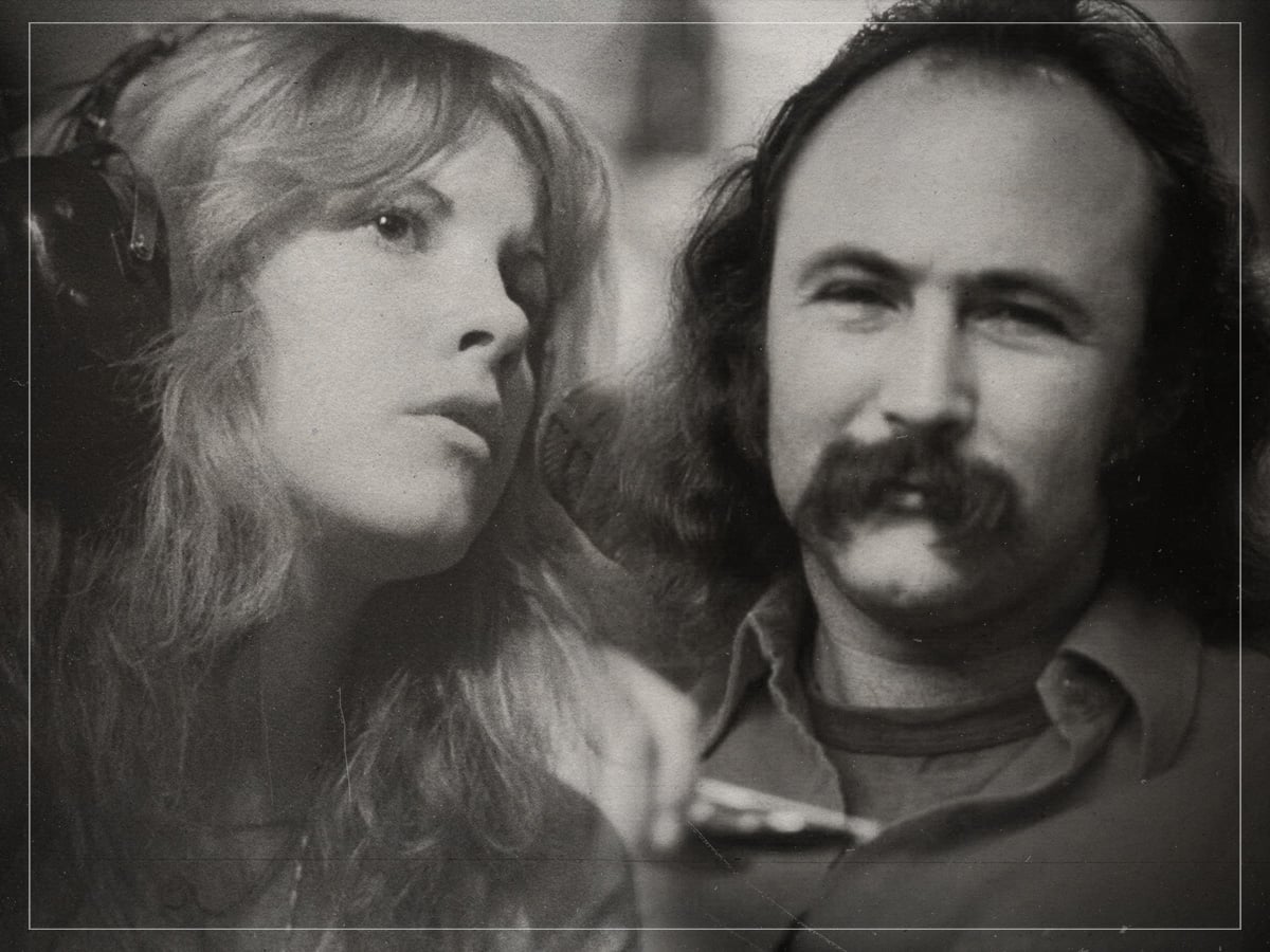 The singer David Crosby said Stevie Nicks could only dream of being
