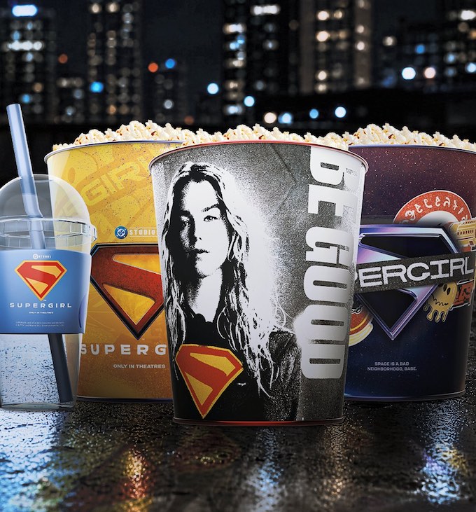 First Look at Supergirl Movie Popcorn Buckets