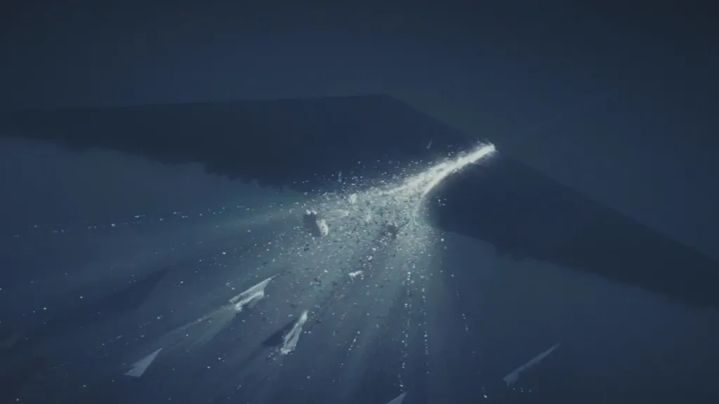 Supremacy being destroyed in Star Wars The Last Jedi