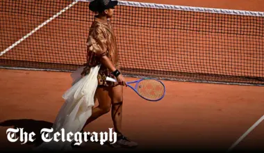 Naomi Osaka defies critics with another fashion-show entrance at French Open