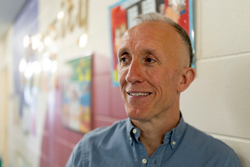 Alan O'Connor, digital technology co-ordinator and special-education teacher, says AI can benefit teachers, too. Photograph: Chris Maddaloni