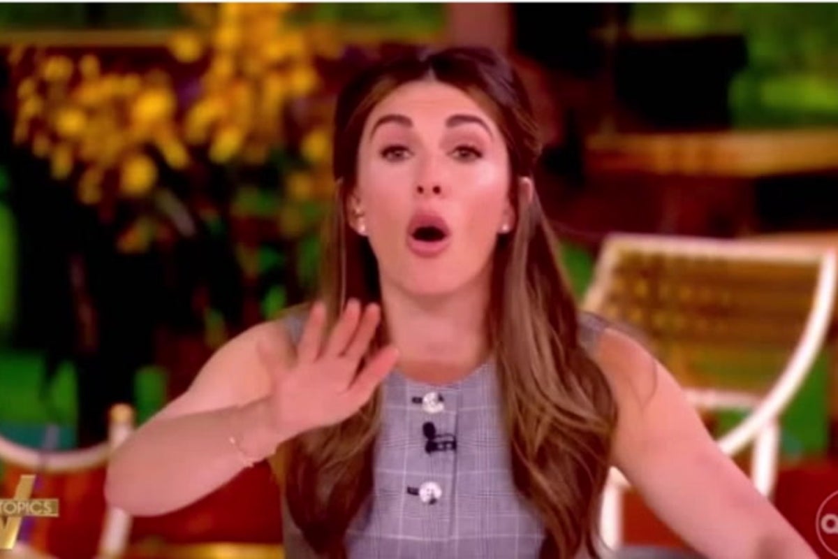 The View: Alyssa Farah Griffin calls Donald Trump Jr.’s wedding a ‘funeral’ in on-air gaffe - The Independent