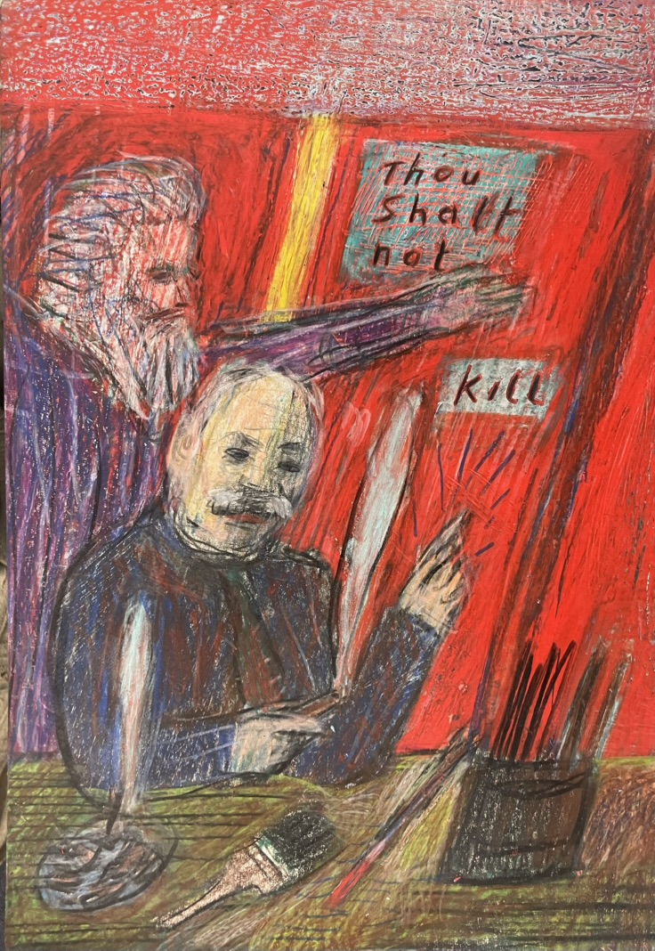 Thou Shall Not Kill [Matthew Collings]
