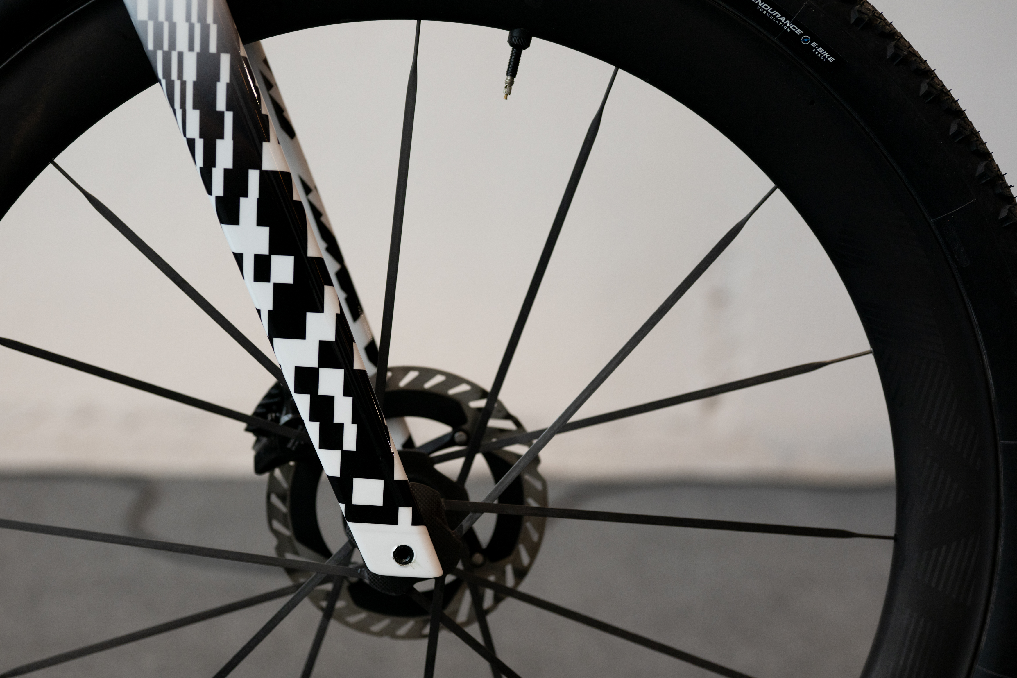 Closeup of the fork