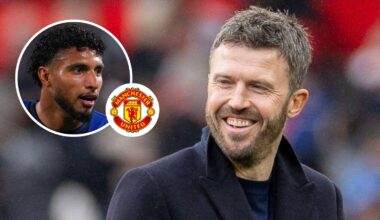 Manchester United manager Michael Carrick and Atalanta star Ederson