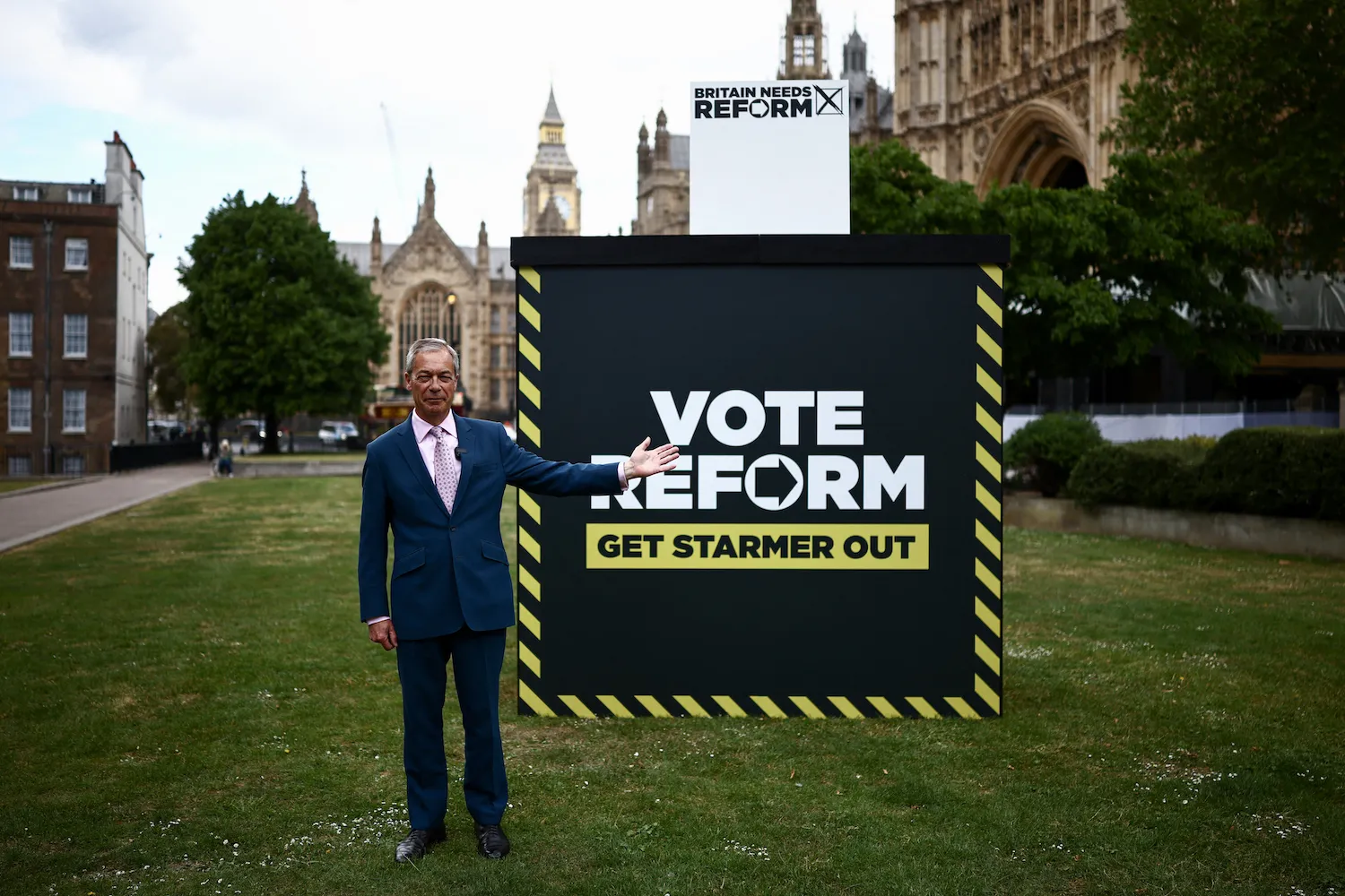 Labour's Starmer Braces for Upsets Against Reform UK, Greens