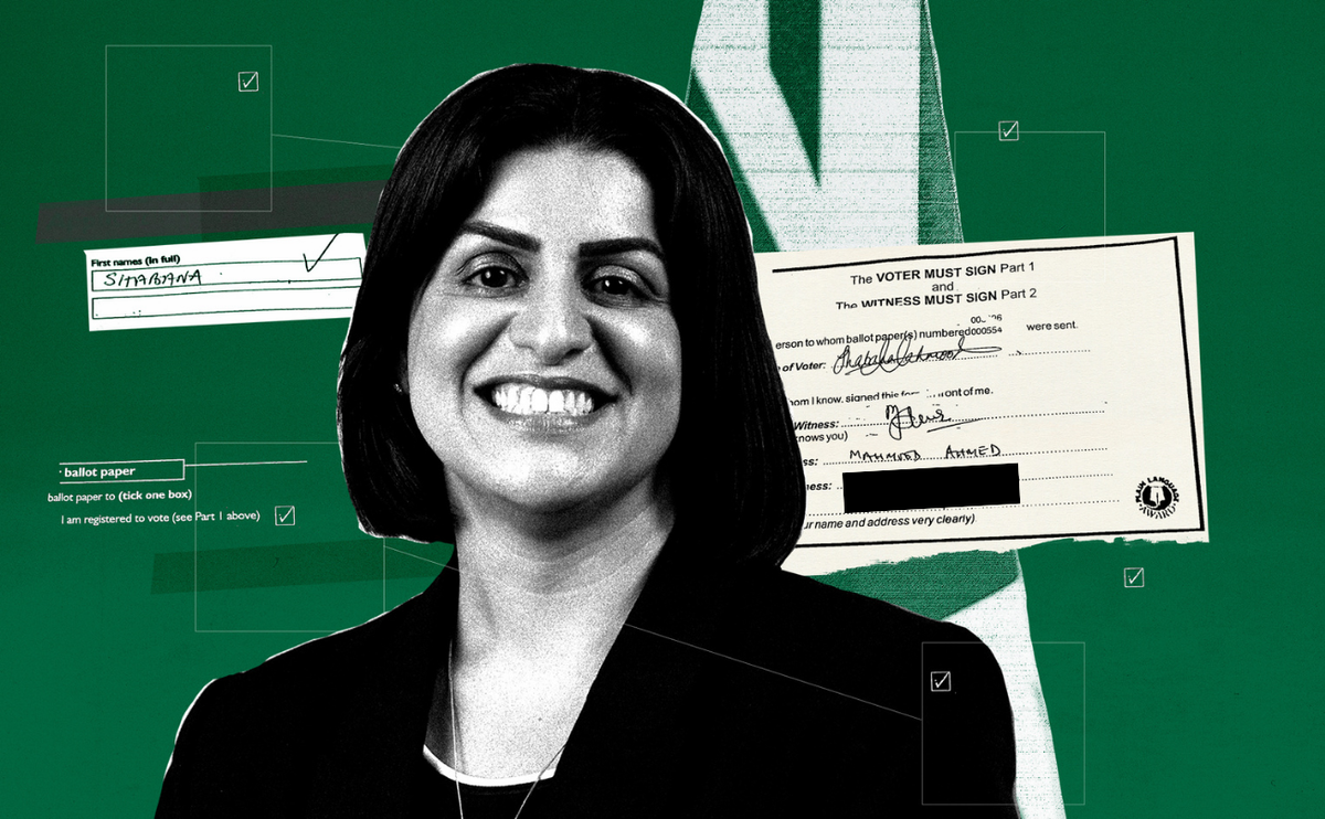 Shabana Mahmood’s postal ballot was investigated in a 2004 vote-rigging scandal in Birmingham