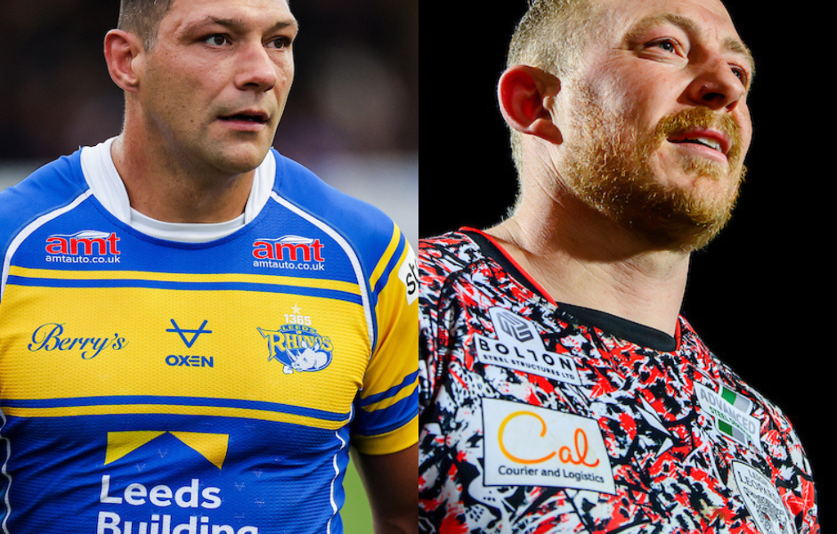 Leeds Rhinos Ryan Hall Leigh Leopards Josh Charnley