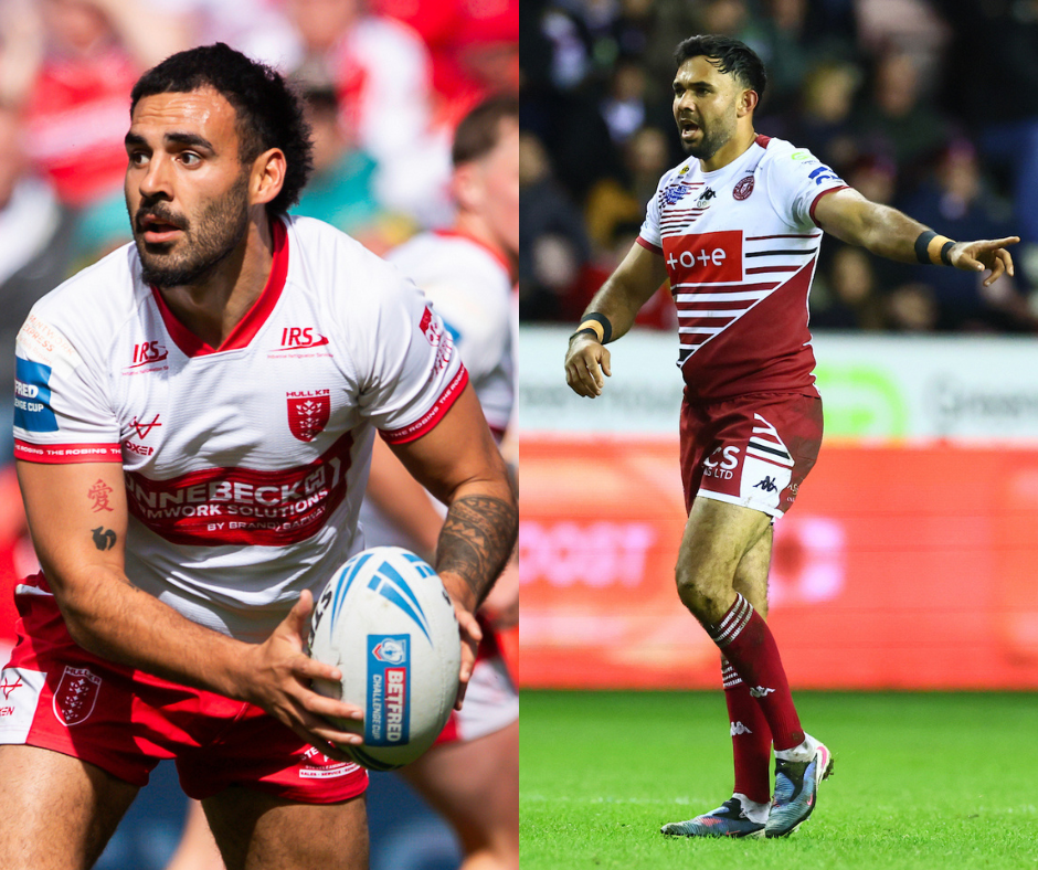 Hull KR Tyrone May Wigan Warriors Bevan French